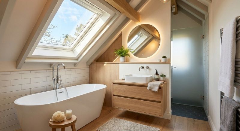 Attic Bathroom Remodeling in Portland, ME