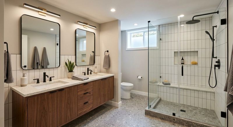 Basement Bathroom Remodeling in Nashua, NH