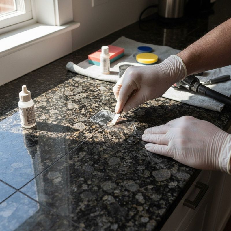 Granite Tile Repair in Olathe, KS