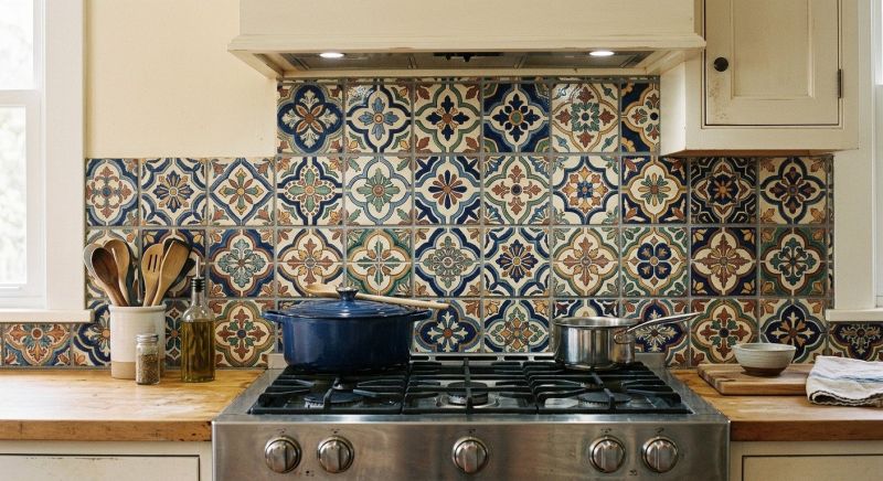 Stove Backsplash Installation in Wilmington, NC