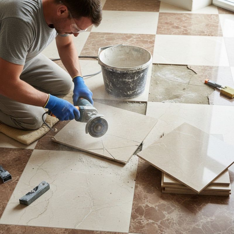 Terrazzo Tile Repair in Olathe, KS