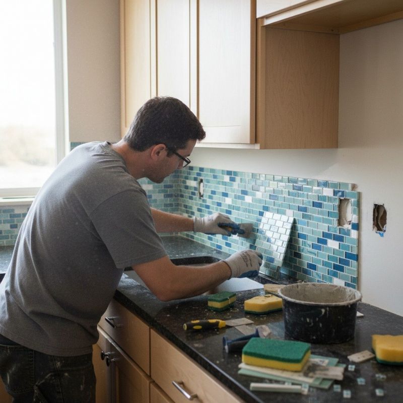 Tile Backsplash Installation in Wilmington, NC