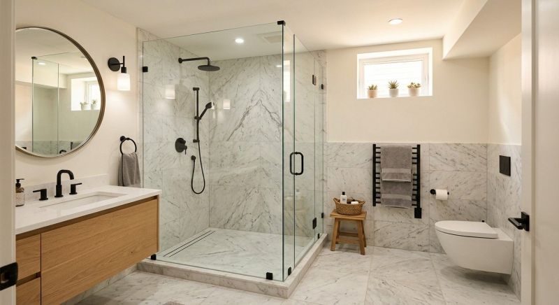 Basement Bathroom Remodeling in Clearwater, FL