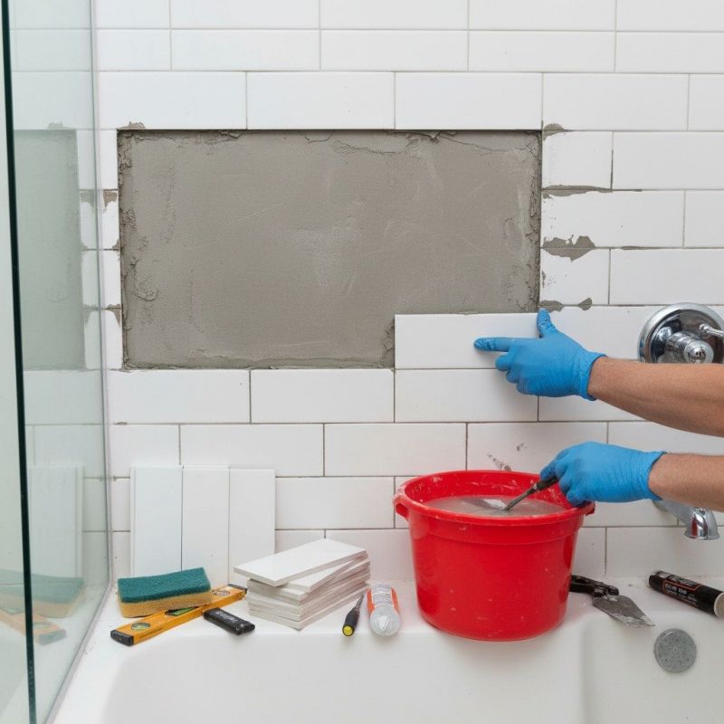 Bathroom Tile Repair in Alpharetta, GA