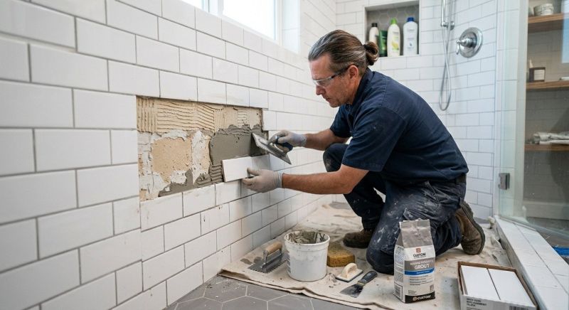 Bathroom Tile Repair in Alpharetta, GA