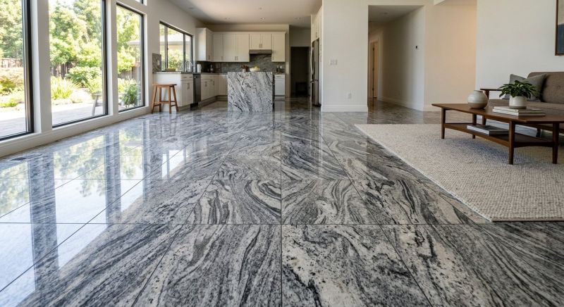 Granite Floor Installation in Olathe, KS
