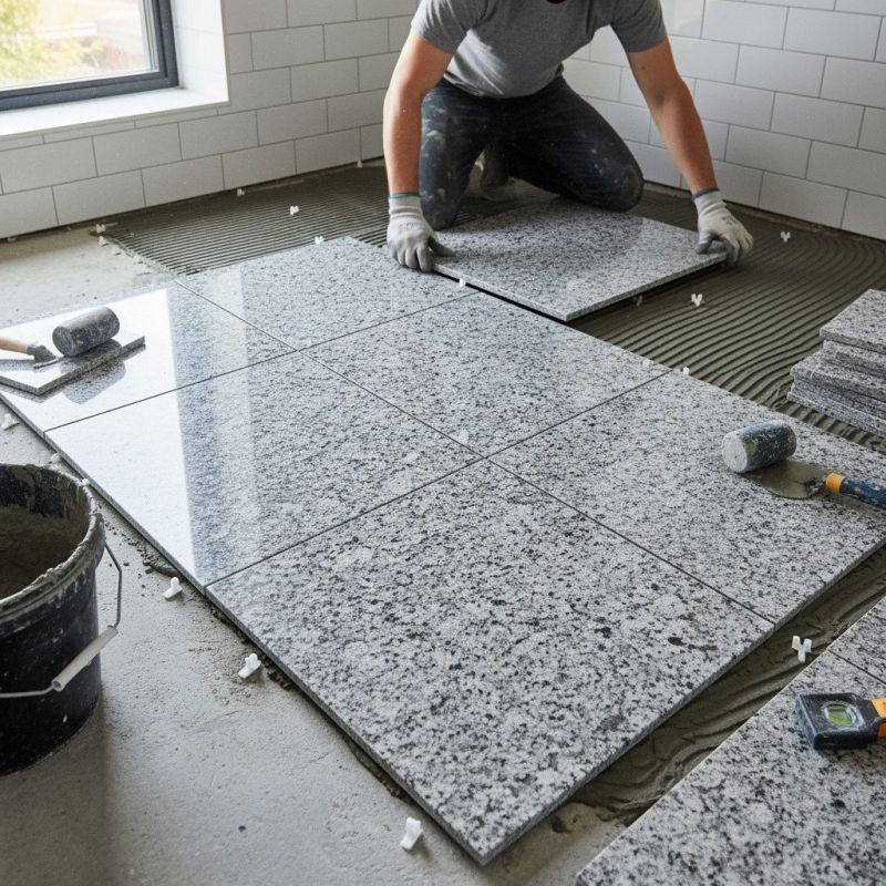 Granite Tile Installation in Overland Park, KS