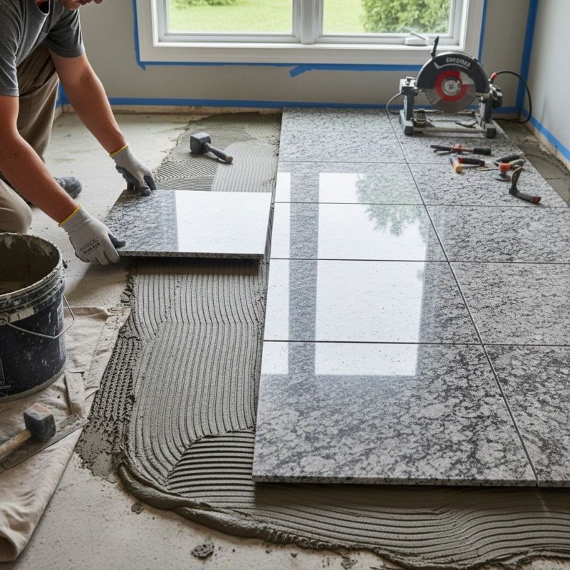 Granite Tiles Installation in Overland Park, KS