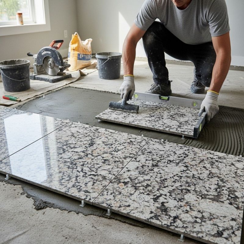 Granite Tiling in Kansas City, KS