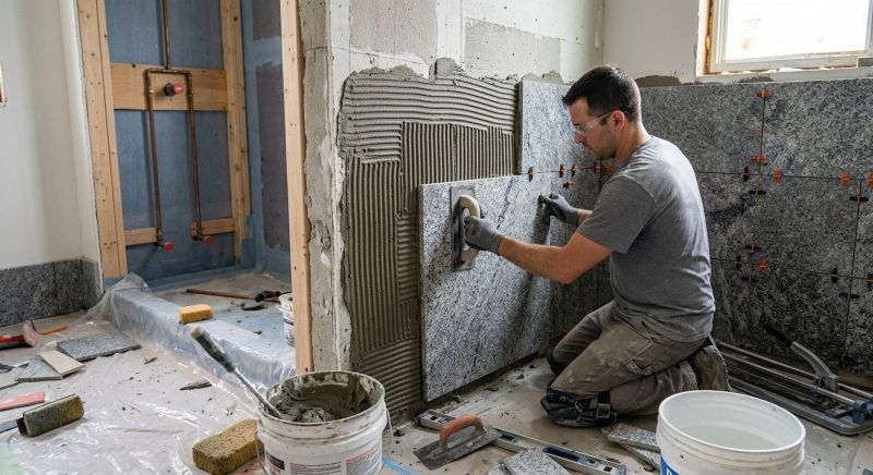Granite Tiling in Overland Park, KS
