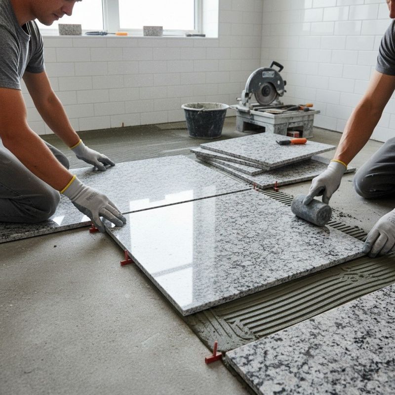 Granite Tiling in Overland Park, KS