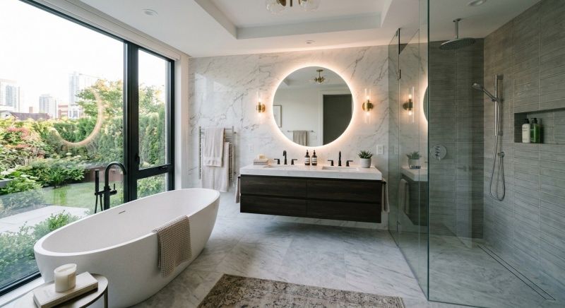 Luxury Bathroom Installation in Framingham, MA