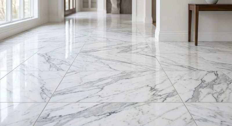 Marble Tile Floor Installation in Kansas City, KS