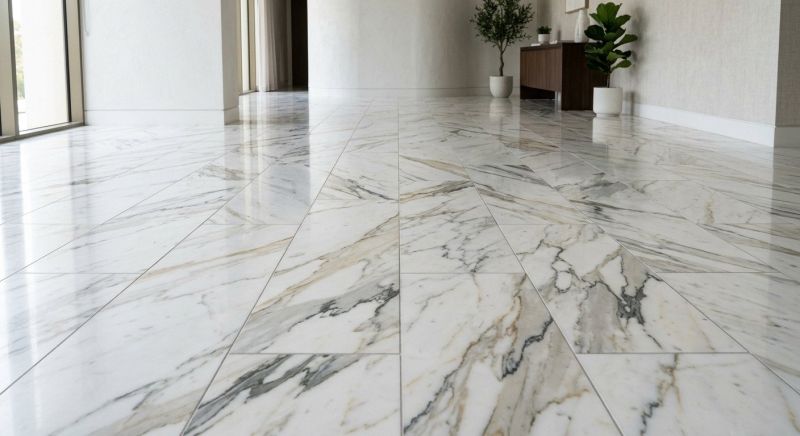 Marble Tile Floor Installation in Overland Park, KS