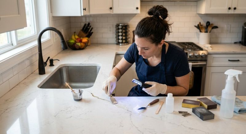 Quartz Counter Repair in Kansas City, KS