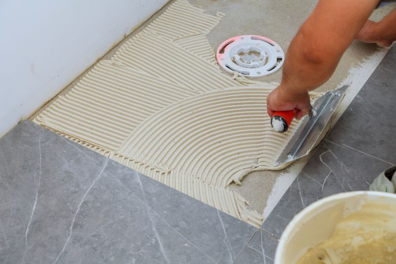 Restroom Floor Replacement in Alexandria, VA