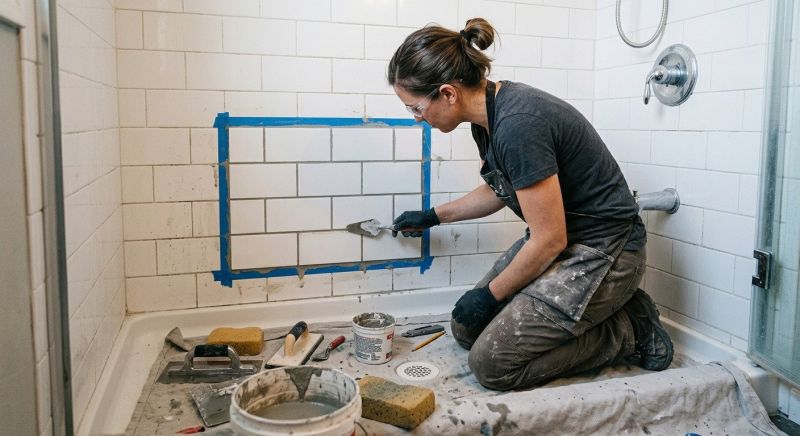 Shower Tile Waterproofing in Conroe, TX