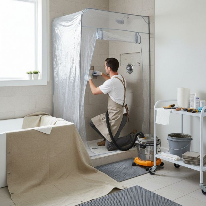 Shower Tile Waterproofing in Denver County, CO