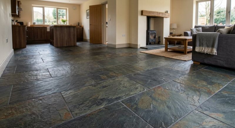 Slate Floor Installation in Alpharetta, GA