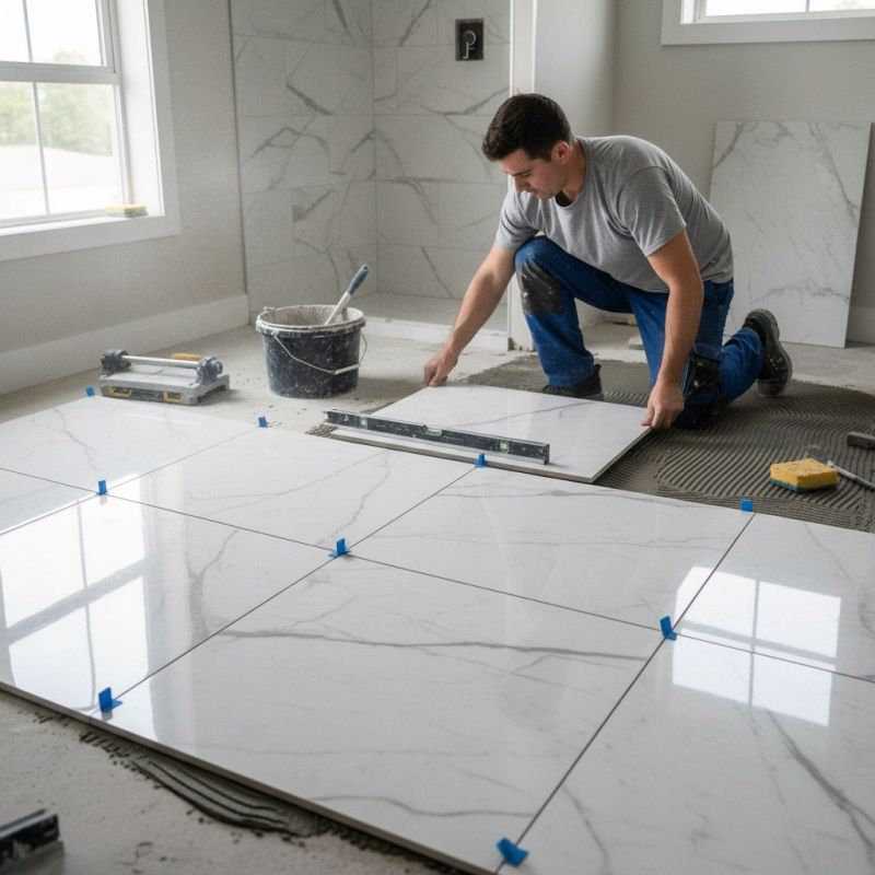 Stone Floor Installation in Alpharetta, GA