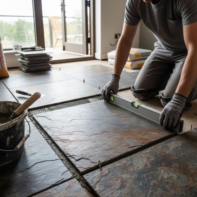 Stone Floor Installation in Wilmington, NC