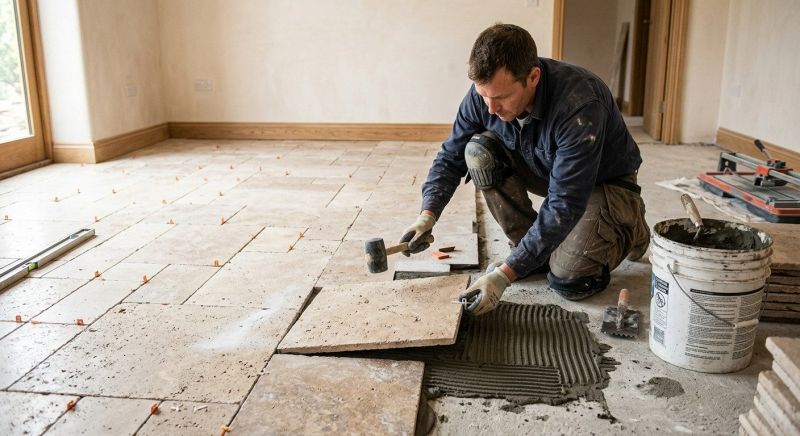 Stone Flooring Installation in Kansas City, KS