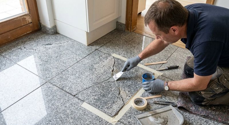 Terrazzo Tile Repair in Kansas City, KS