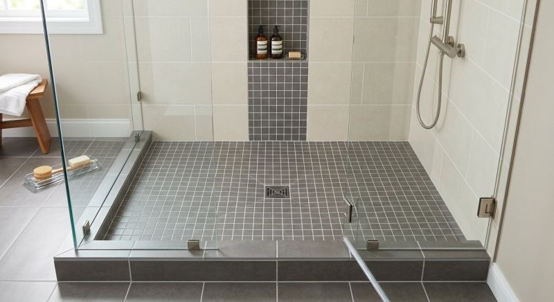 Tile Shower Pan Installation in Littleton, CO