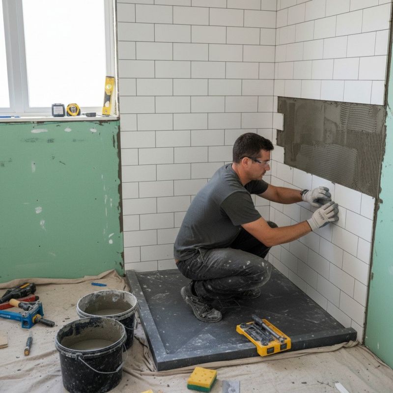 Tile Shower Pan Installation in Longmont, CO
