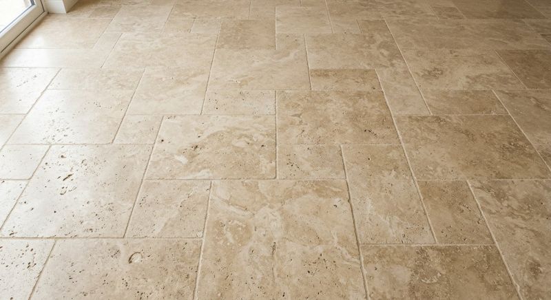 Travertine Floor Installation in Alexandria, VA